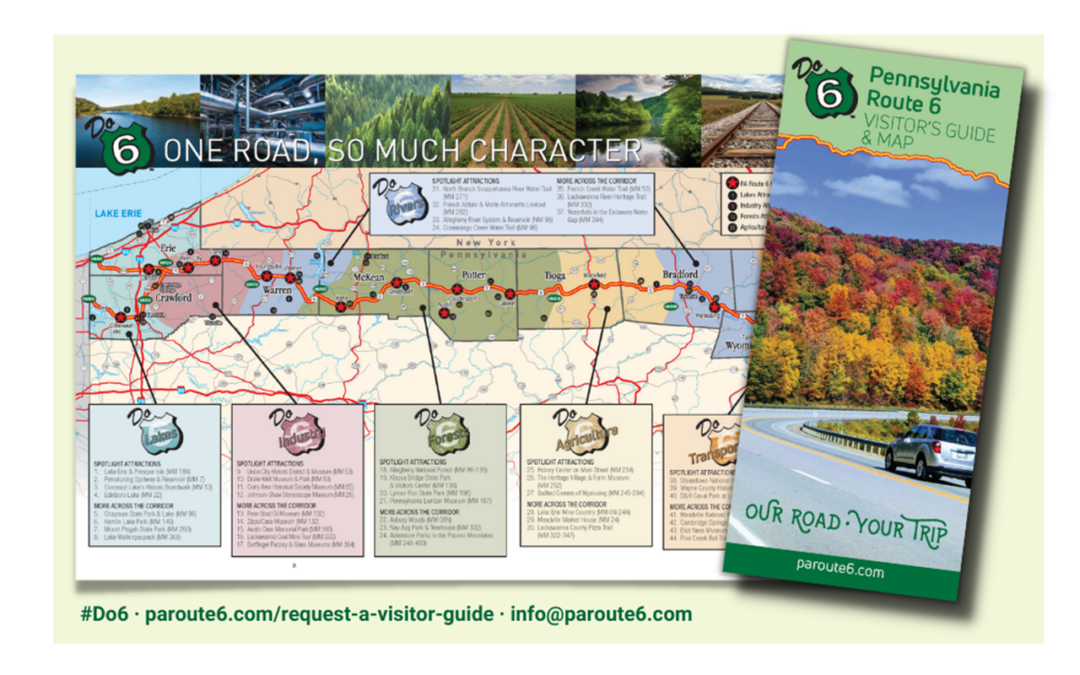 Alliance Unveils New PA Route 6 Visitors Guide with Character Areas