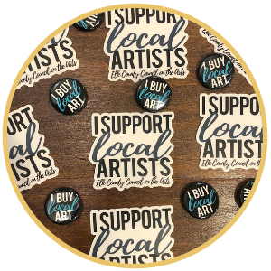 Elk County Council on the Arts Gallery circle button