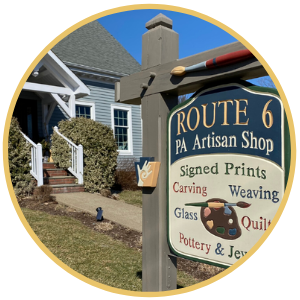 Settlement House circle button