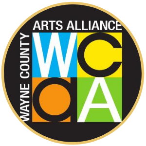 Wayne County Arts Alliance circle button