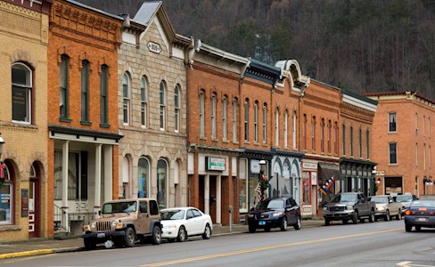 coudersport pa downtown 1