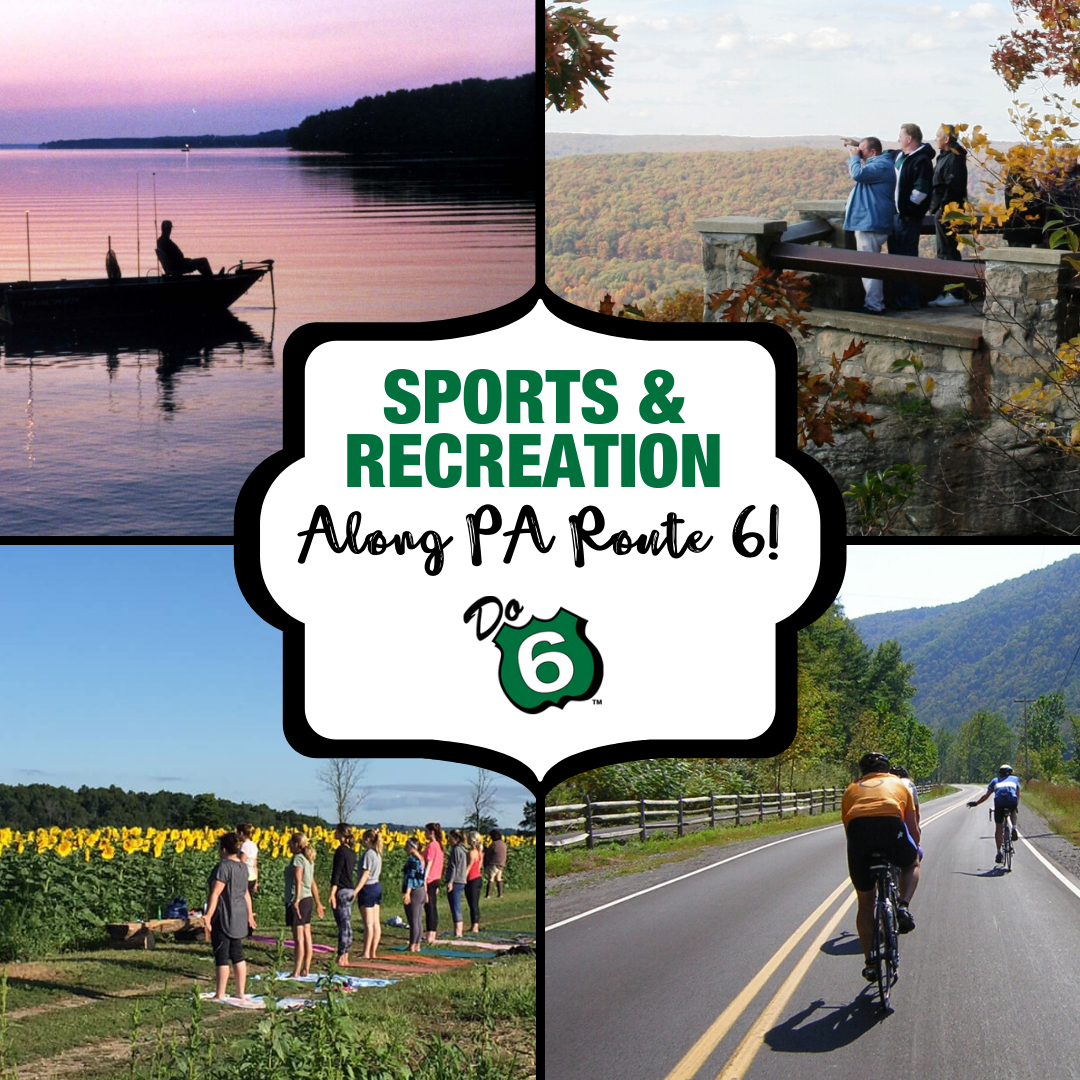 Awesome Sports and Recreation Along PA Route 6 square