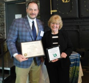Heritage Leadership Award with Rep. Fritz