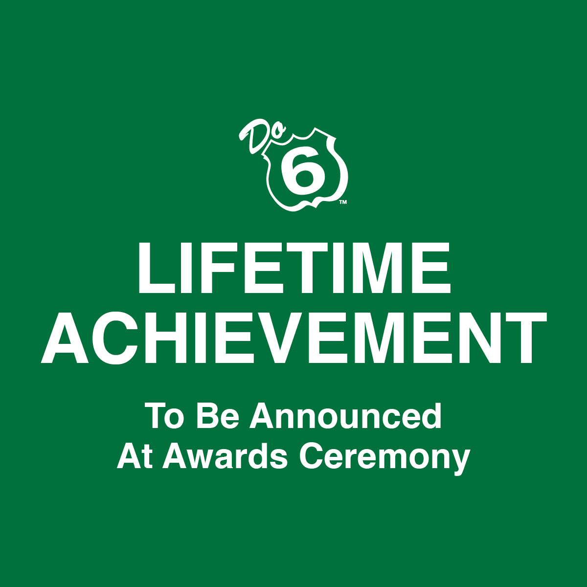 LIFETIME ACHIEVEMENT
