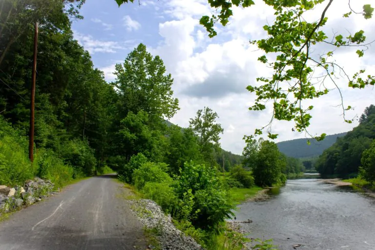 Biking the Pine Creek Rail Trail from Route 6